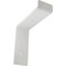 Ekena Millwork Steel Truss Shelf Bracket, Hammered White 2"W x 6"D x 6 1/4"H BKTM02X06X06TSHWH - alternate 1